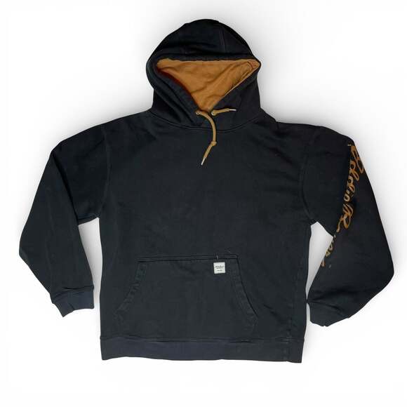 Eddie Bauer Other - Eddie Bauer Workwear Hoodie Mens M Navy Heavyweight Pullover